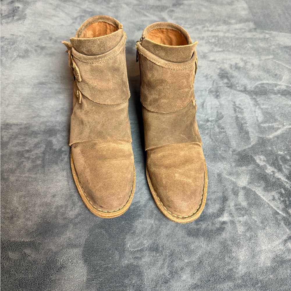 Women’s Brown Suede Ankle Boots